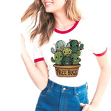 Cute Cactus Women T-Shirt