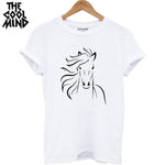 Casual Horse Women T-Shirt