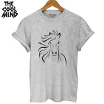 Casual Horse Women T-Shirt